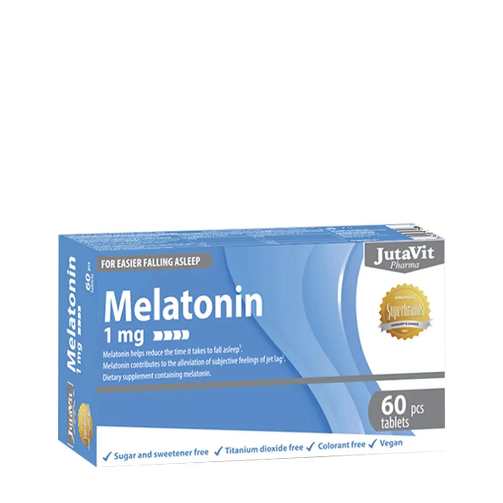 JutaVit Melatonin 1 mg (50 Tablets) - Viking Supplements