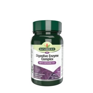 Natures Aid Digestive Enzyme Complex (60 Tablets) - Nuvalia