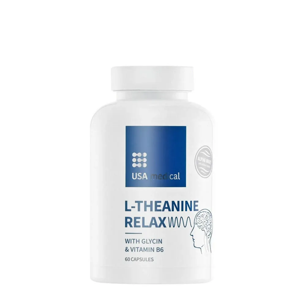 USA medical L-Theanine Relax (60 Capsules) - Nuvalia