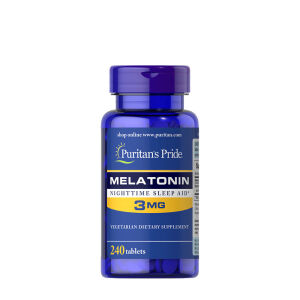 Puritans Pride Melatonin 3 mg (240 Tablets) - Nuvalia