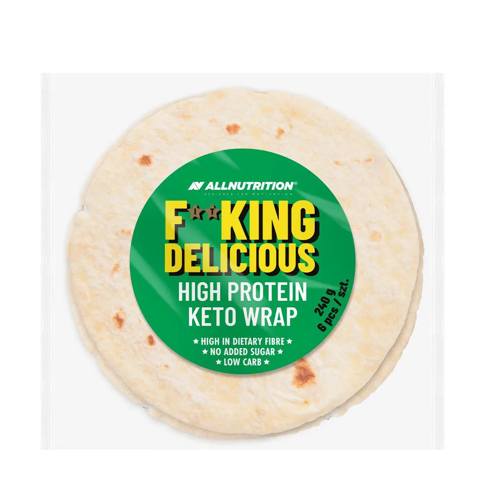 ALLNUTRITION Fitking Delicious High Protein Keto Wrap (240 g) - Nuvalia