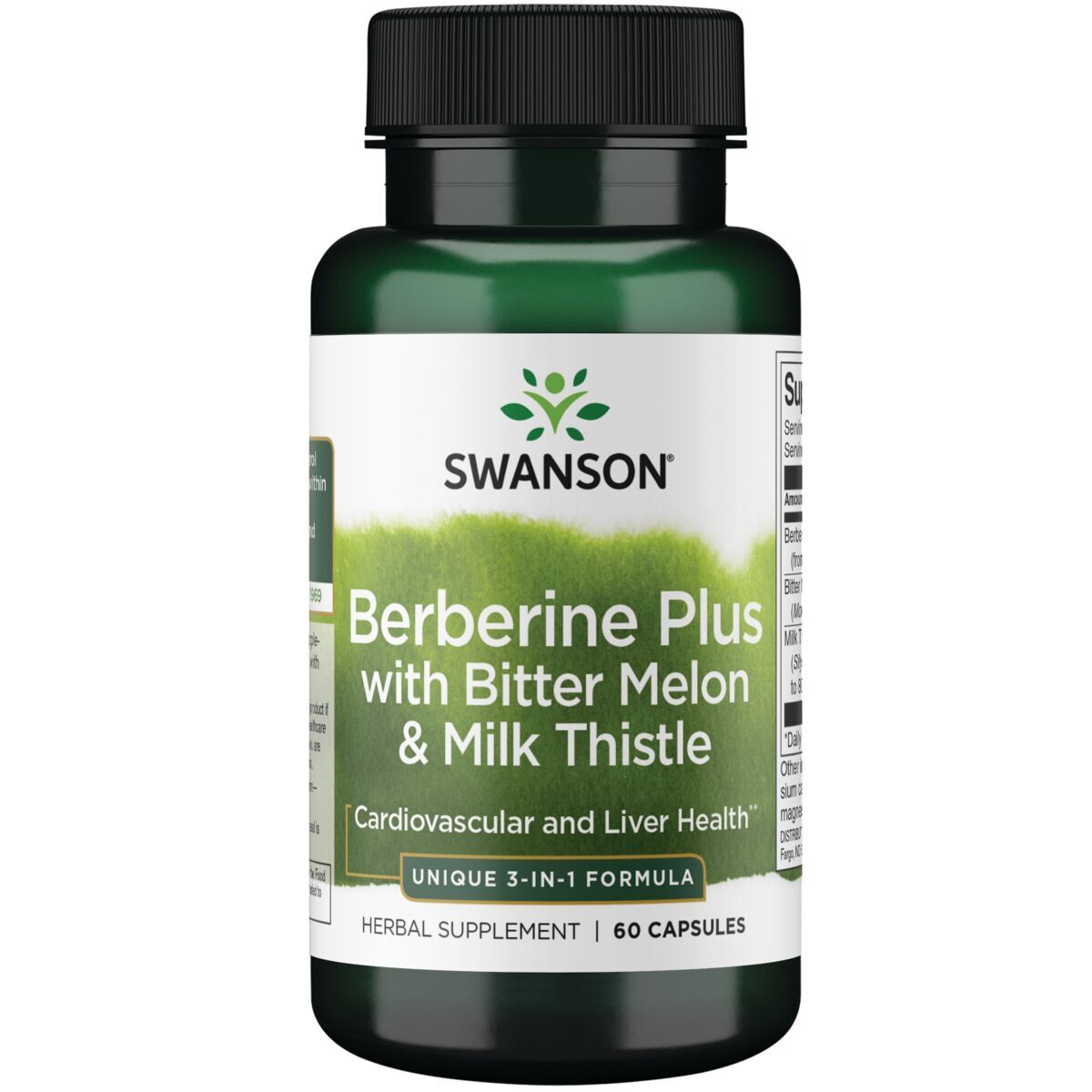 Berberin Plus s hořkou tykví a ostropestřcem mariánským – 60 kapslí – Viking Supplements