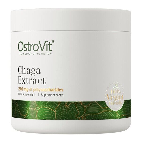 Práškový extrakt z chagy – 50 g – Viking Supplements