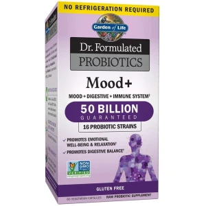 Dr. Formulated Probiotics Mood+ – 60 kapslí – Viking Supplements