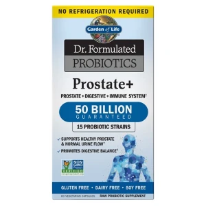 Dr. Formulated Probiotics Prostate+ – 60 kapslí – Viking Supplements