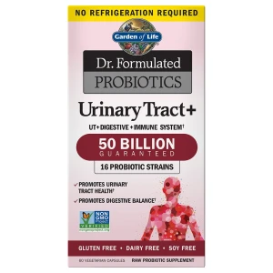 Dr. Formulated Probiotics Urinary Tract+ – 60 kapslí – Viking Supplements