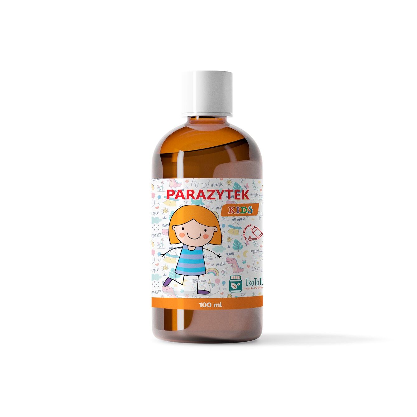 EKOTOTU Parazytek Kids Liquid – tekutý přípravek pro děti (100 ml / 3
