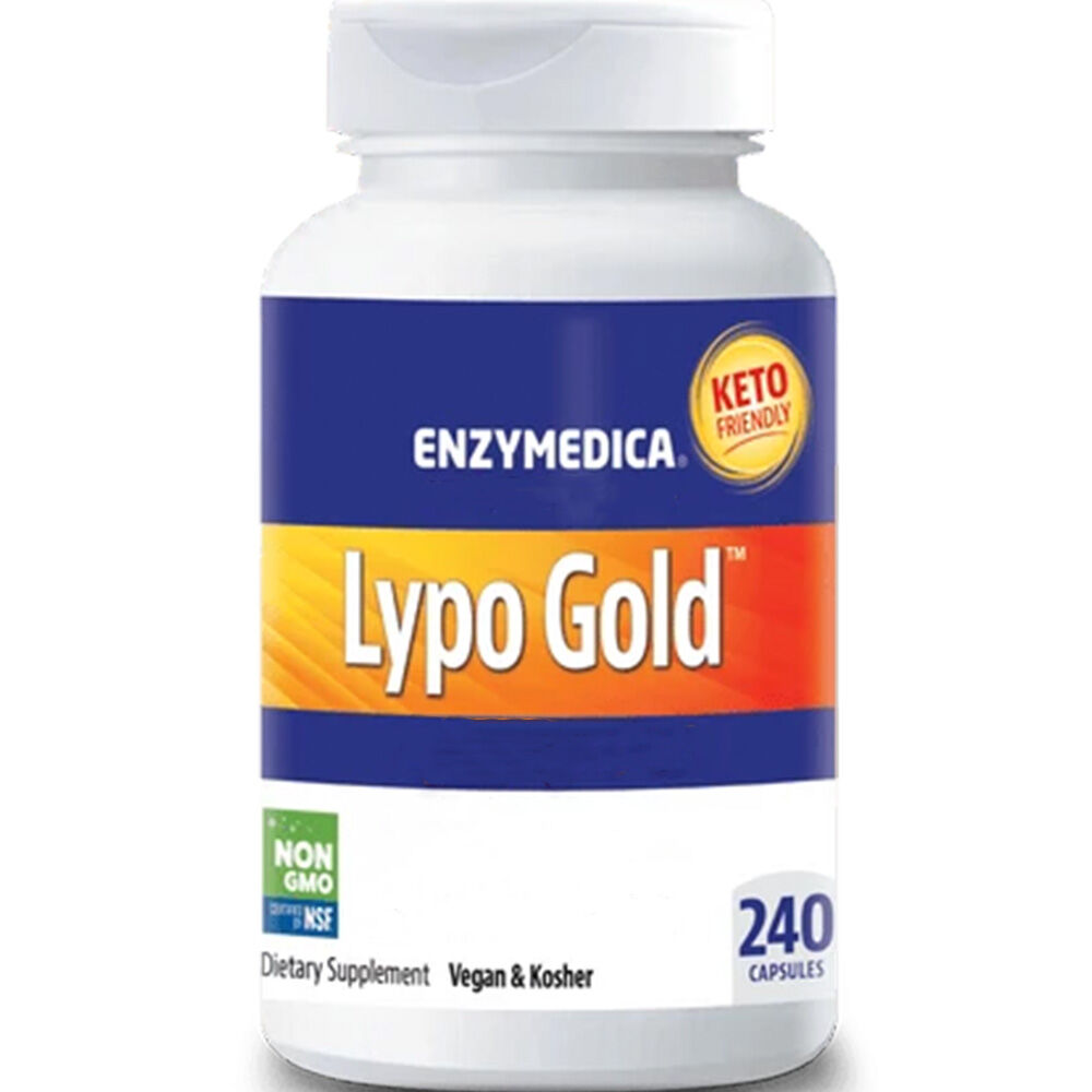 Enzymedica Lypo Gold 240 kapslí – Viking Supplements