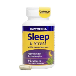 Enzymedica – Sleep & Stress – Fytosom z meduňky – 60 vcaps – Viking Supplements