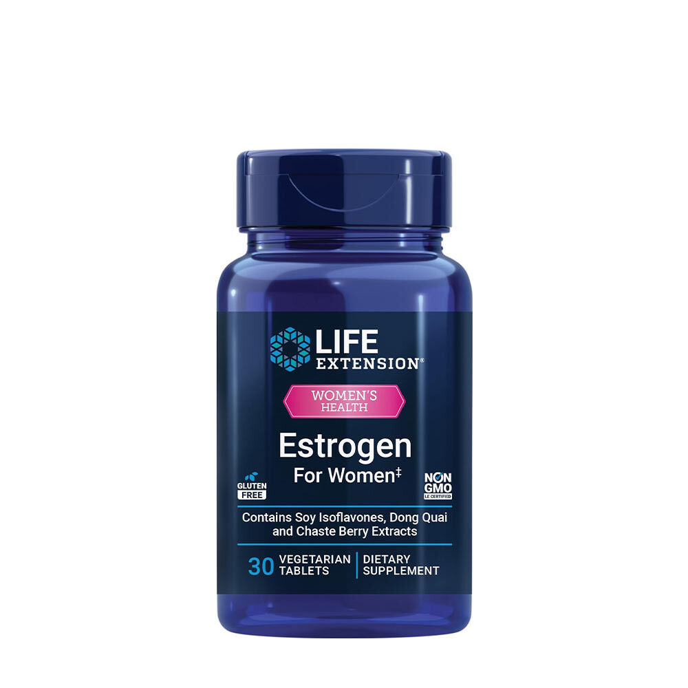 Estrogen pro ženy – 30 vegetariánských tablet – Viking Supplements