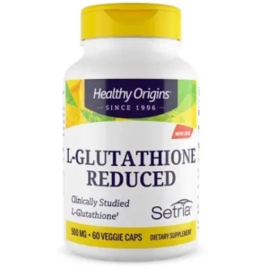 HEALTHY ORIGINS L-glutathion ve formě redukátu (60 kapslí) – Viking Supplements