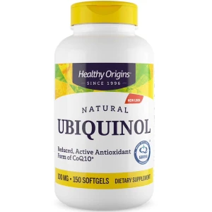 Healthy Origins Přírodní ubikinol 100 mg, 150 měkkých tobolek – Viking Supplements
