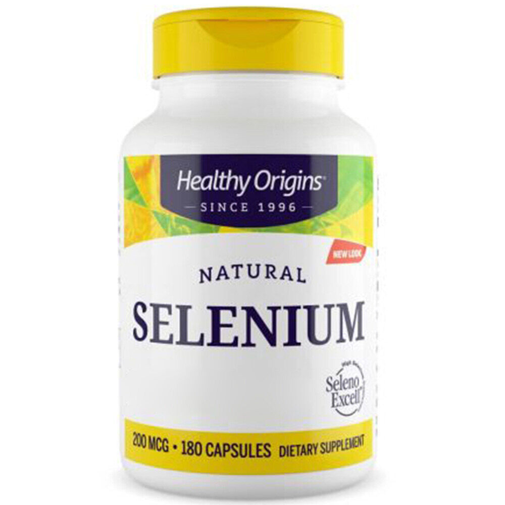 Healthy Origins Seleno Excell Selenium 200mcg 180 capsules - Viking Supplements