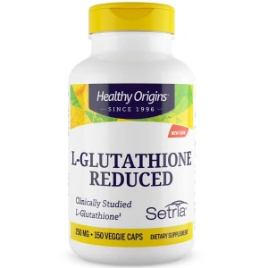 Healthy Origins Setria – redukovaný L-glutathion 250 mg, 150 tobolek – Viking Supplements