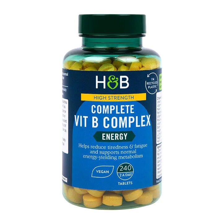 Vysoce účinný komplex vitamínů skupiny B – 240 tablet – Viking Supplements