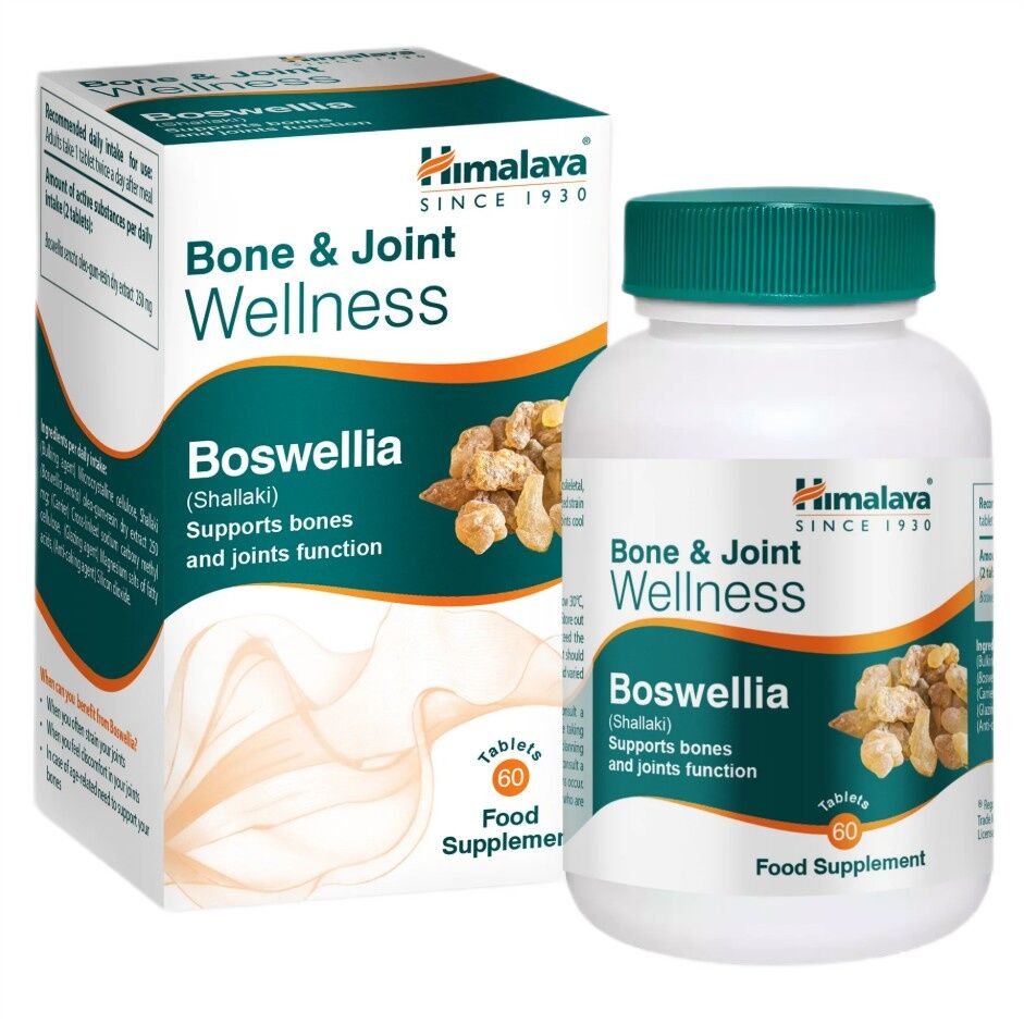 Himalaya – Boswellia (Shallaki) pro zdraví kostí a kloubů – 60 tablet – Viking Supplements