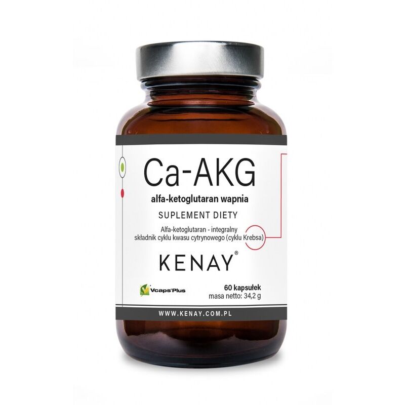 KENAY Ca-AKG – alfa-ketoglutarát vápenatý (60 kapslí) – Viking Supplements