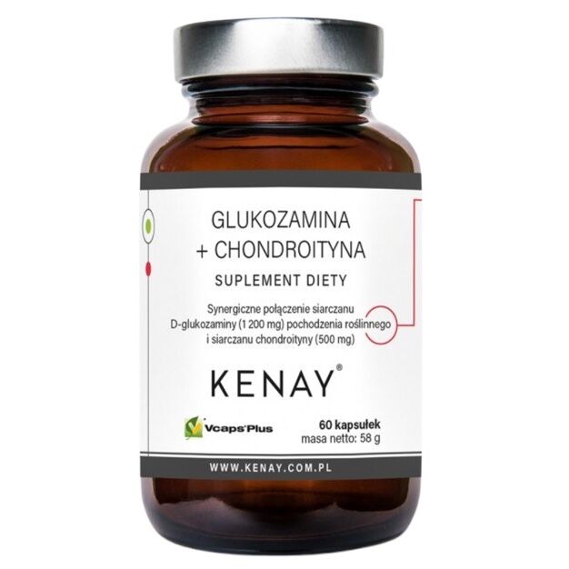 KENAY Glukosamin + chondroitin (60 kapslí) – Viking Supplements