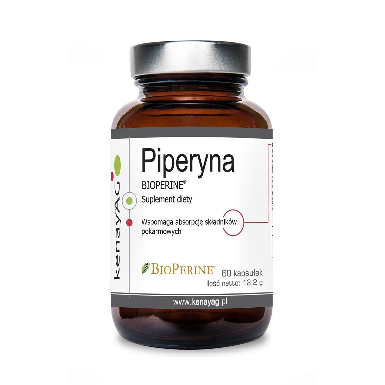 KENAY Piperine BIOPERINE black pepper extract (60 caps) - Viking Supplements