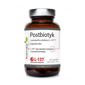 KENAY Postbiotic Lactobacillus plantarum L-137 (60 caps) - Viking Supplements