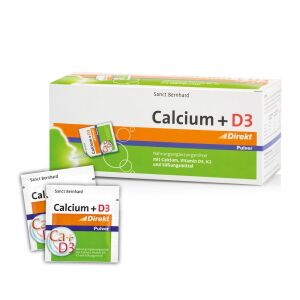 KRAUTERHAUS SANCT BERNHARD Calcium + D3 Direct Powder (60 pcs) - Viking Supplements