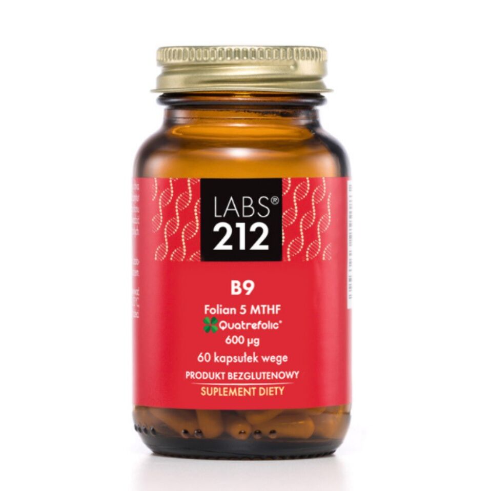 LABS212 B9 Kyselina listová 5-MTHF (60 vcaps) – Viking Supplements