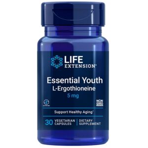 LIFE EXTENSION Essential Youth L-Ergothioneine (30 caps) - Viking Supplements