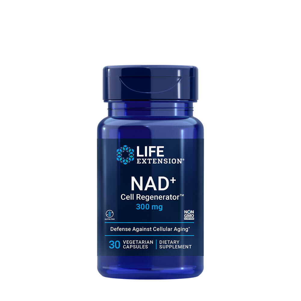 Life Extension – NAD+ Cell Regenerator 300 mg (30 vegetariánských tobolek) – Viking Supplements