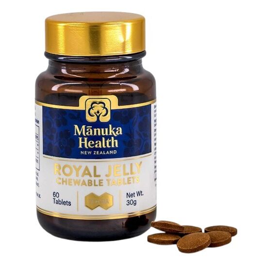 MANUKA HEALTH Royal Jelly Chewable Tablets (60 tabs) - Viking Supplements