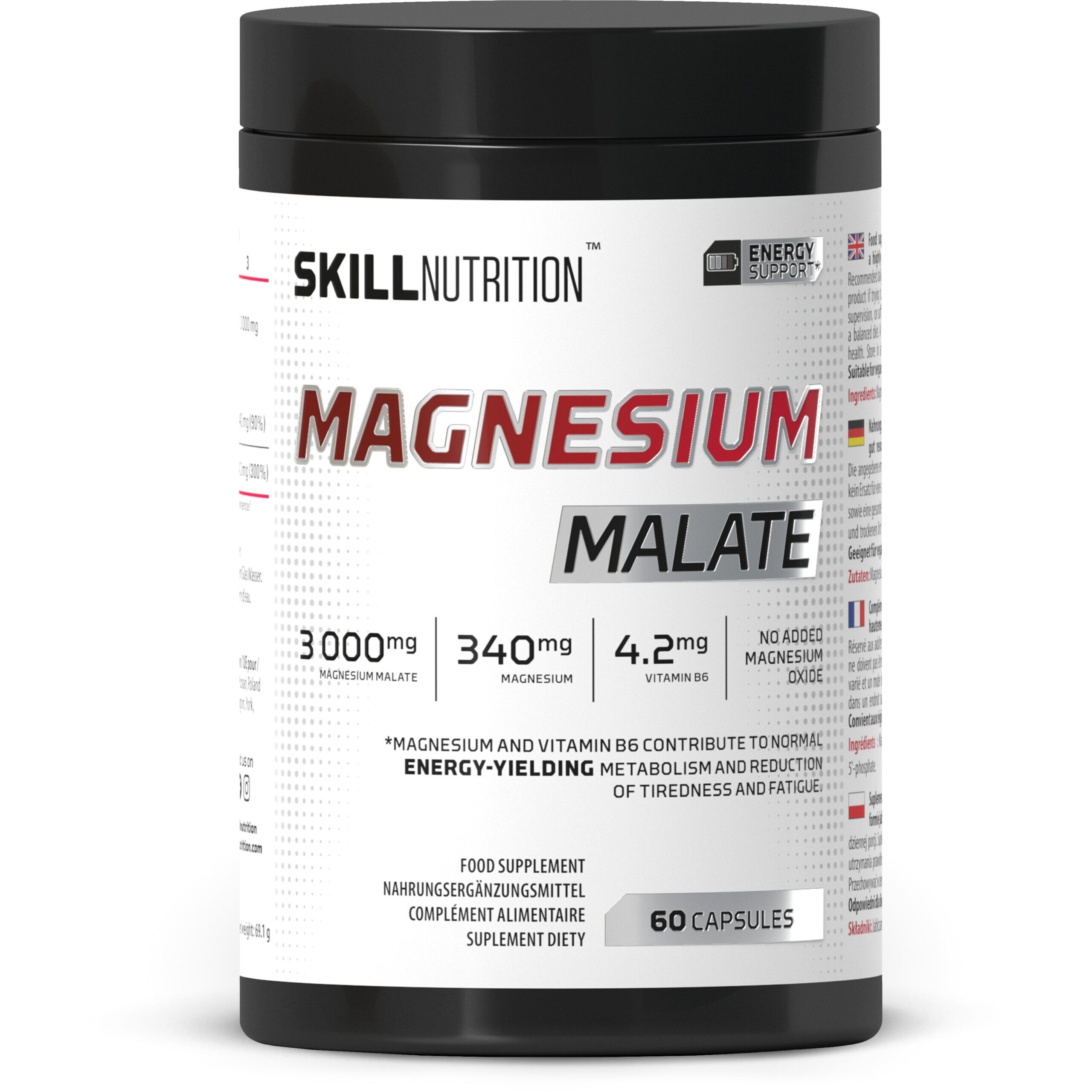 Malát hořečnatý – 60 kapslí – Viking Supplements