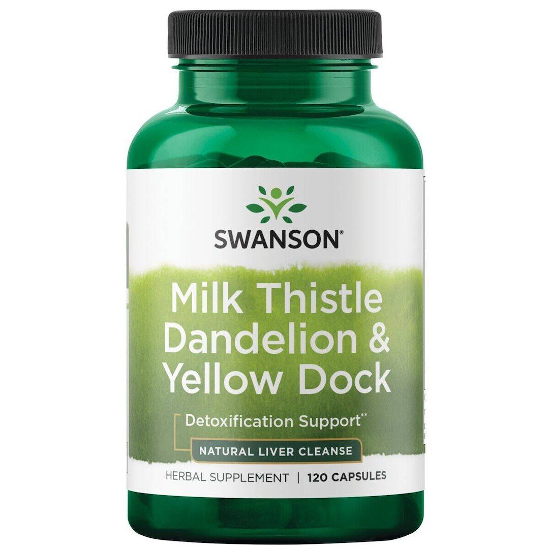 Milk Thistle Dandelion & Yellow Dock - 120 caps - Viking Supplements