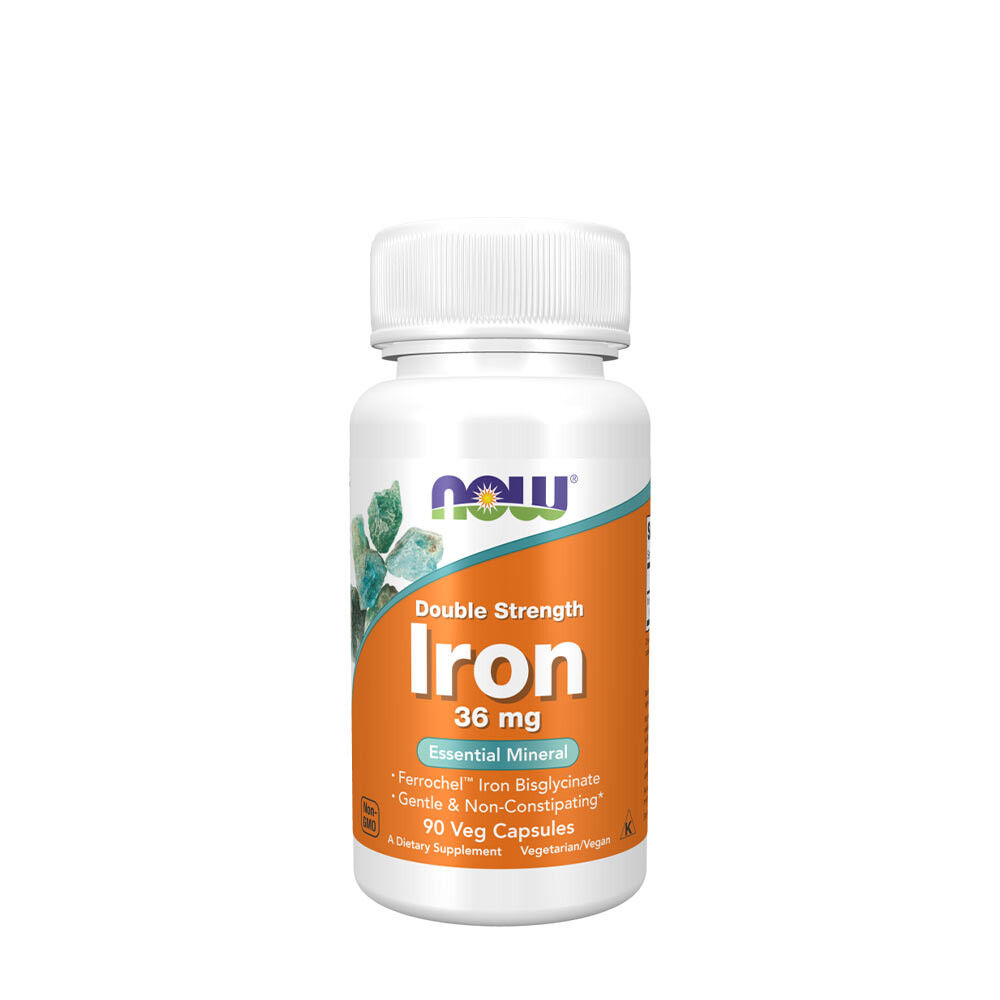 NOW Iron 36 mg Ferrochel® (90 tobolek) – Viking Supplements