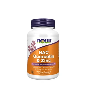 NOW NAC Quercetin & Zinc (90 vegetariánských tobolek) – Viking Supplements
