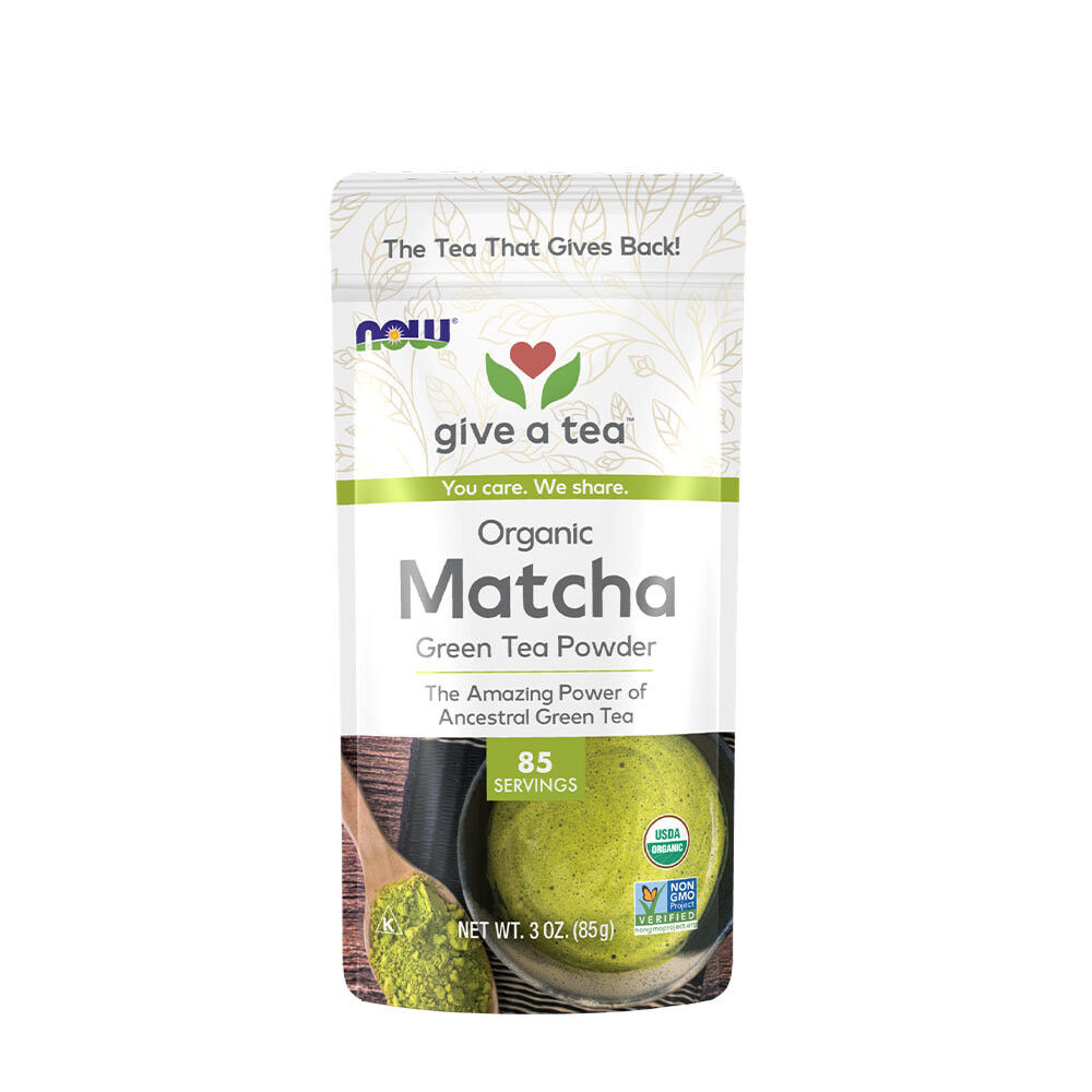 NOW Organický prášek ze zeleného čaje matcha (3 Oz.) – Viking Supplements