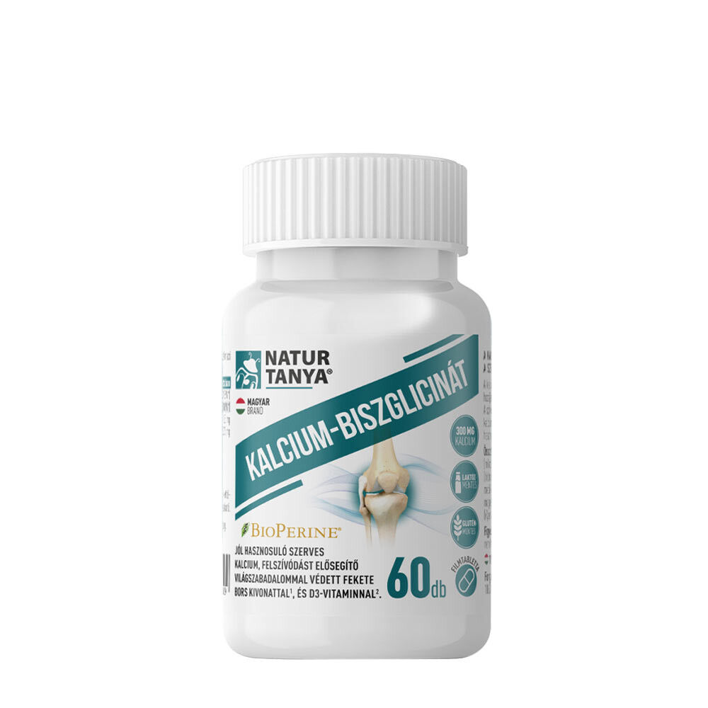Natur Tanya – bisglycinát vápníku (60 tablet) – Viking Supplements