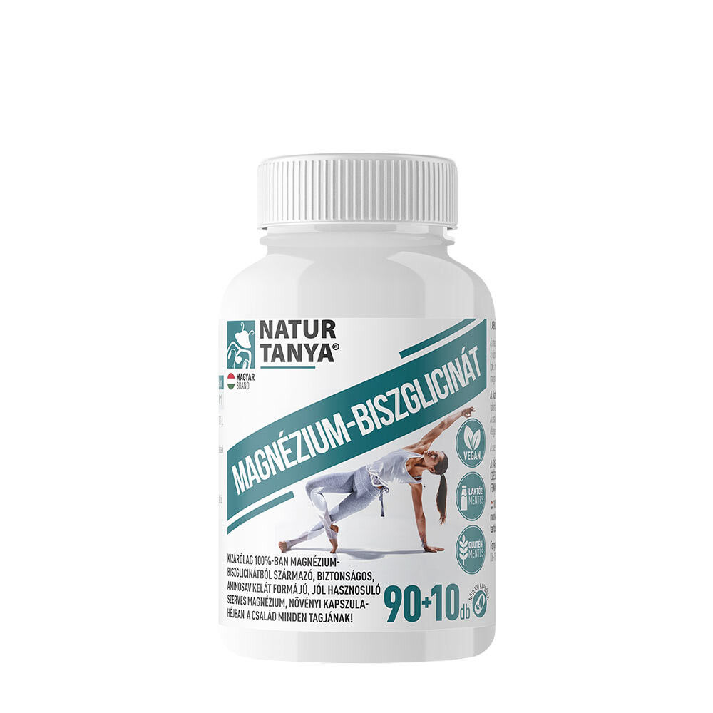 Natur Tanya – bisglycinát hořečnatý (90+10 tobolek) – Viking Supplements