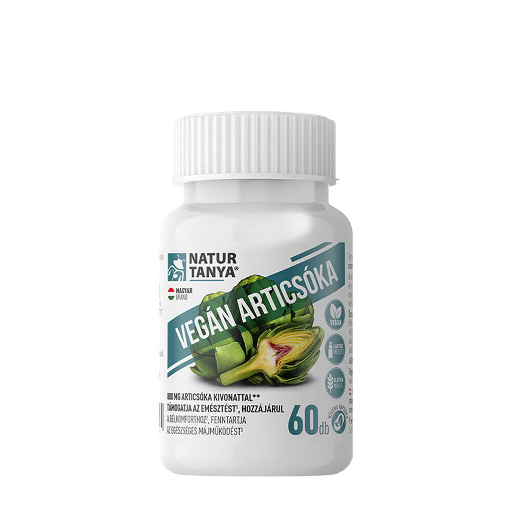 Natur Tanya Veganské artyčoky (60 kapslí) – Viking Supplements