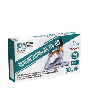 Natur Tanya Vegan Magnesium Active B6 (30 Capsules) - Nuvalia