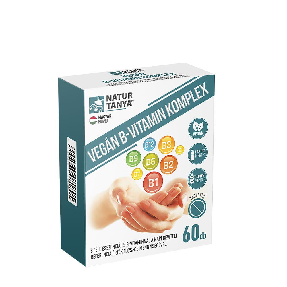 Natur Tanya Veganský komplex vitamínů skupiny B (60 tablet) – Viking Supplements