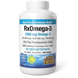 Natural Factors RxOmega-3 240 soft capsules - Viking Supplements