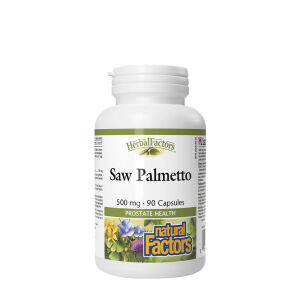 Natural Factors Saw Palmetto 500 mg (90 Capsules) - Viking Supplements