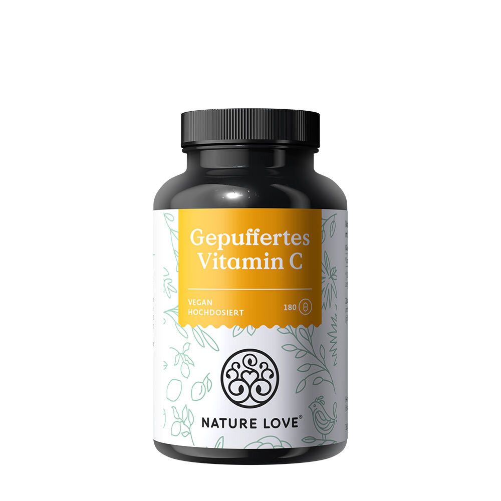 Nature Love – pufrovaný vitamín C (180 tobolek) – Viking Supplements