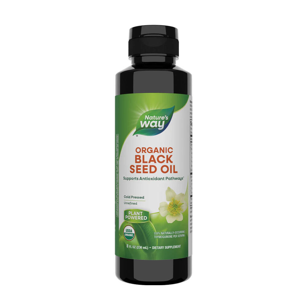 Olej z černého kmínu Natures Way (235 ml) – Viking Supplements