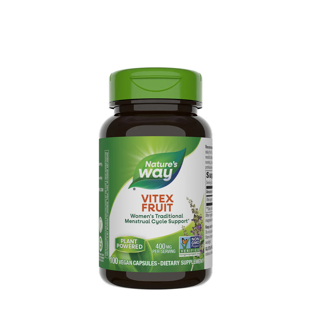 Natures Way Vitex Fruit (100 kapslí) – Viking Supplements