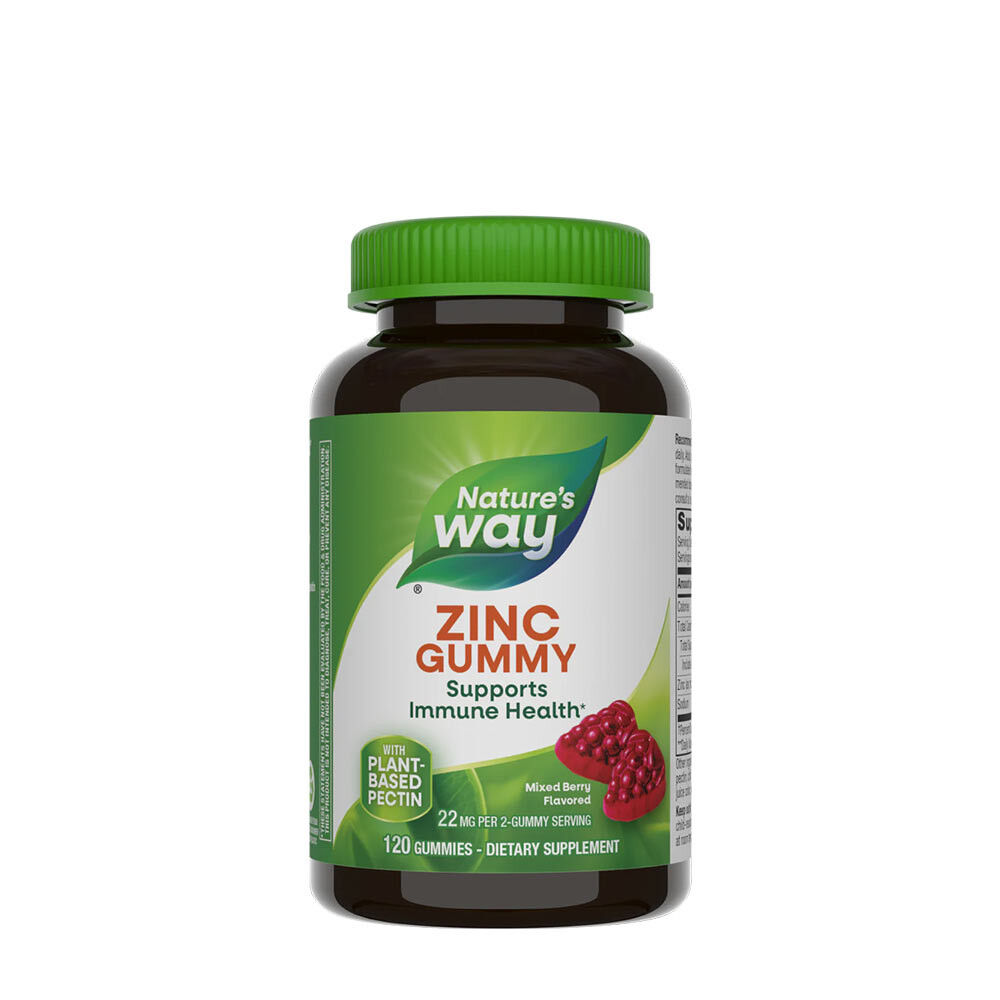 Žvýkací bonbóny s zinkem Natures Way (120 kusů)