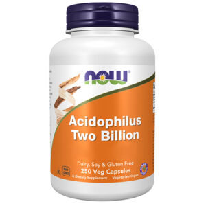 Now Foods Acidophilus Two Billion 250 veg. capsules - Viking Supplements
