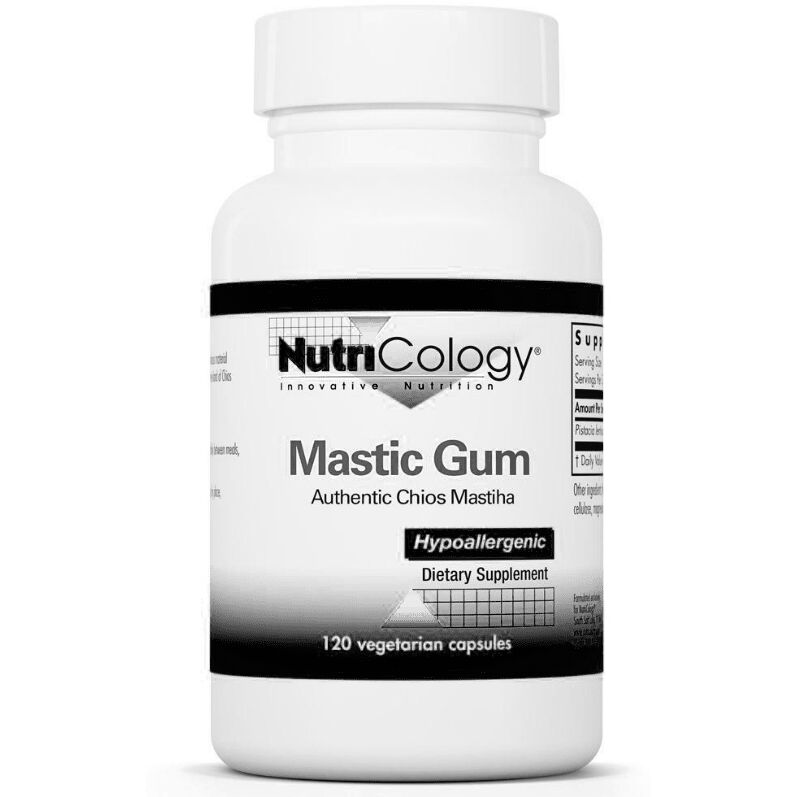 Nutricology Mastic Gum 120 vegetariánských tobolek – Viking Supplements