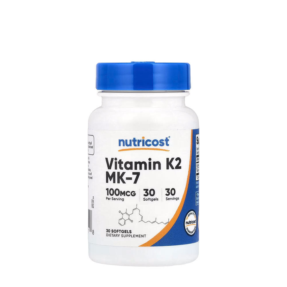 Nutricost Vitamin K2 MK-7 (30 měkkých tobolek) – Viking Supplements