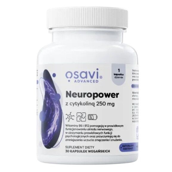 OSAVI Neuropower s cytikolinem 250 mg (60 kapslí) – Viking Supplements