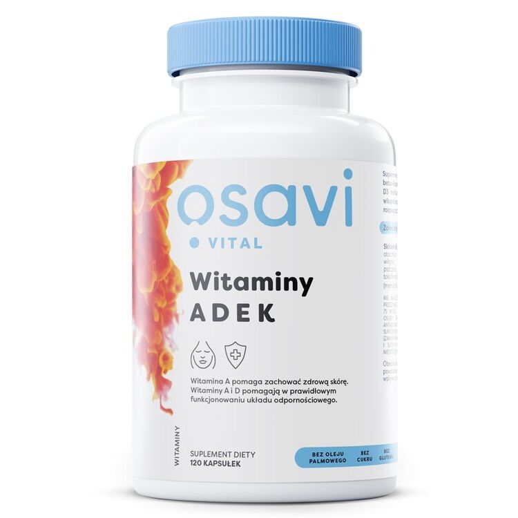 OSAVI Vitamíny ADEK (120 kapslí) – Viking Supplements